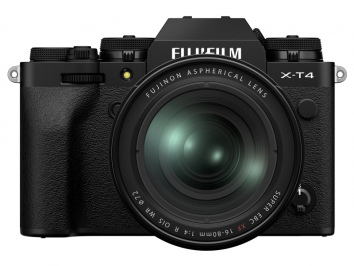 Fujifilm X-T4 váz (fekete) + XF 16-80mm f/4 R OIS WR kit